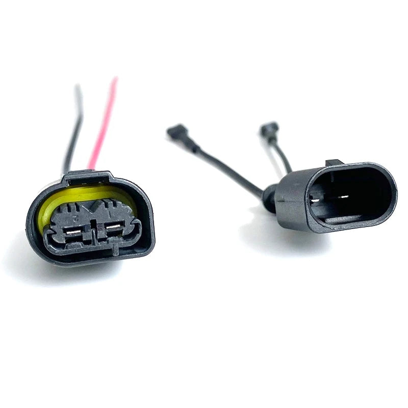 Non-destructive modification of BMW 3 Series, 5 Series 320, 325, 520, 525LI horn wiring harness plug