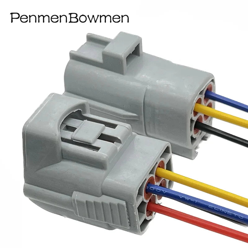 1 Set 4 Pin Car Oxygen Sensor Electrical Cable Connectors Female Male Wire Harness Plug 6188-0066 6189-0126 For Suzuki Toyota