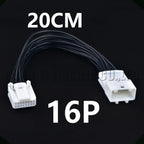 16-Pin Auto Connector connector Audio Navigation Rearview Toyota Nissan
