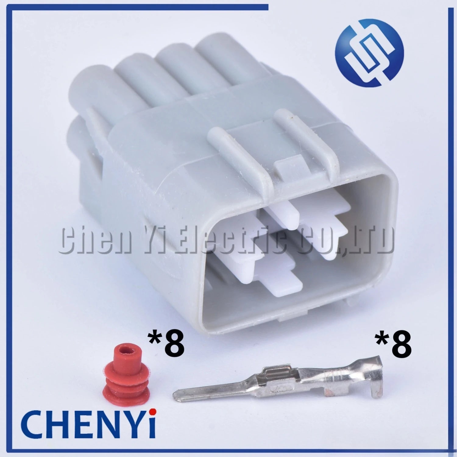 8 Pin Automotive waterproof connector headlight harness assembly plug Socket 90980-10897 90980-10896 7283-1289-40 For Toyota