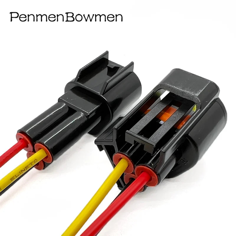 1 Set 3 Pin Auto Instrument Throttle Turn Grip Electrical Cable Connectors Male Female Wire Harness Plug FW-C-3M-B FW-C-3F-B