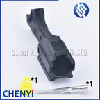 5 Sets 1 Pin Auto Waterproof Connector 7123-7414-30 Adapter Automotive Black Socket Male Female Plug MG640280-5 MG610278-5