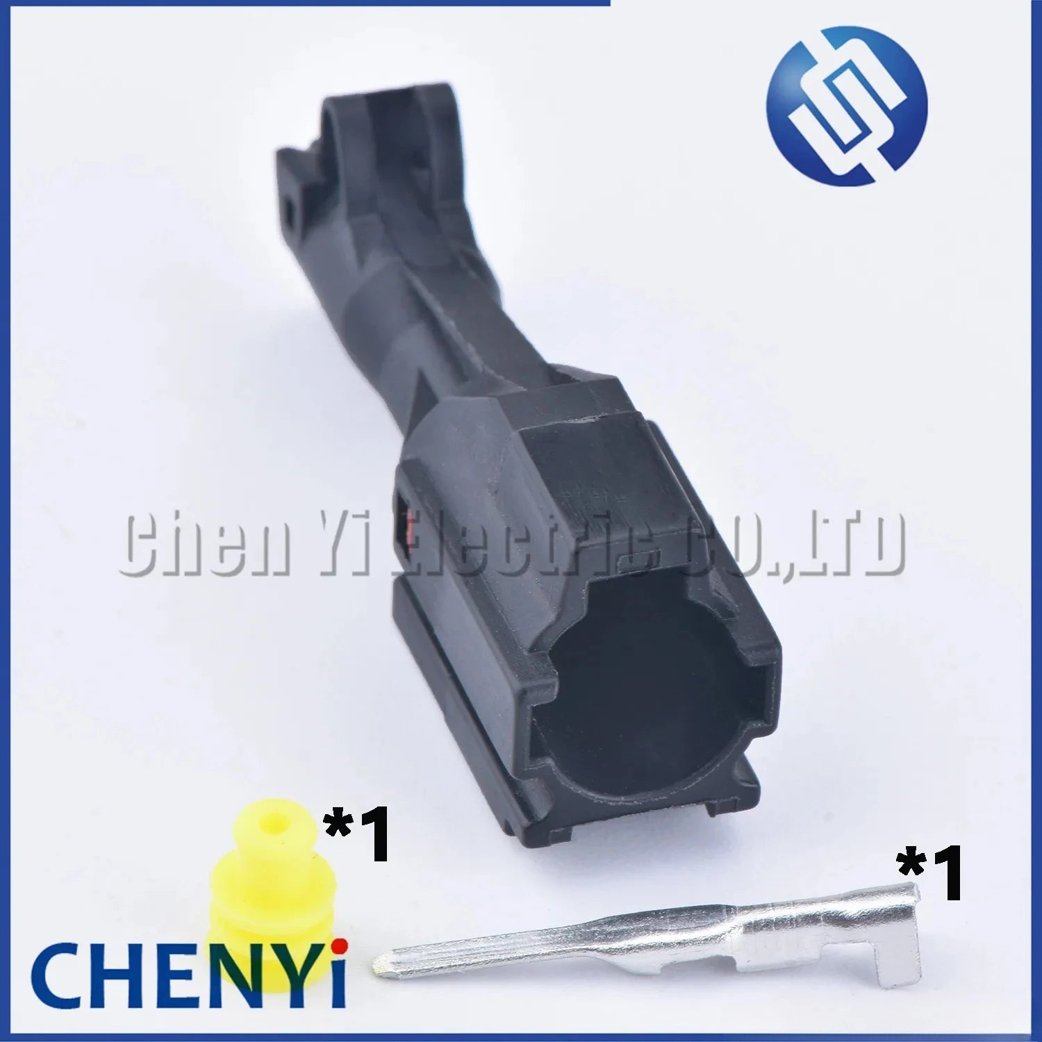 5 Sets 1 Pin Auto Waterproof Connector 7123-7414-30 Adapter Automotive Black Socket Male Female Plug MG640280-5 MG610278-5