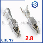 50 Pcs 2.8mm series Automotive Connector plug Wire Crimp Splice Pins 964286-1 185028-1 144431-1 1-962915-1 2-964300-1 929939-3