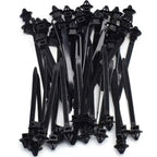 20/10Pcs Nylon Car Tie Wrap Cable Fixed Fasteners Clips Car Cable Fastening Strap Wire Band Tie Wrap Zip Tie Auto Fastener 9.5cm