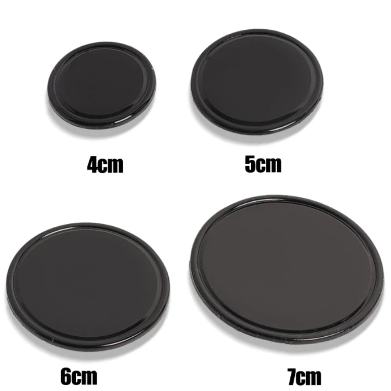 Car Non-slip Mat Silicone Round Anti-skid Toy Pad Gel for Mobile Phone Key Holder Sticker Pad Interior Accessories