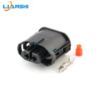 1-1355668-2 Automotive connector for BMW front bumper fog lights 2p harness plug matching terminals