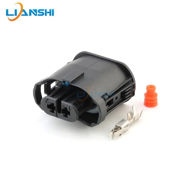 1-1355668-2 Automotive connector for BMW front bumper fog lights 2p harness plug matching terminals