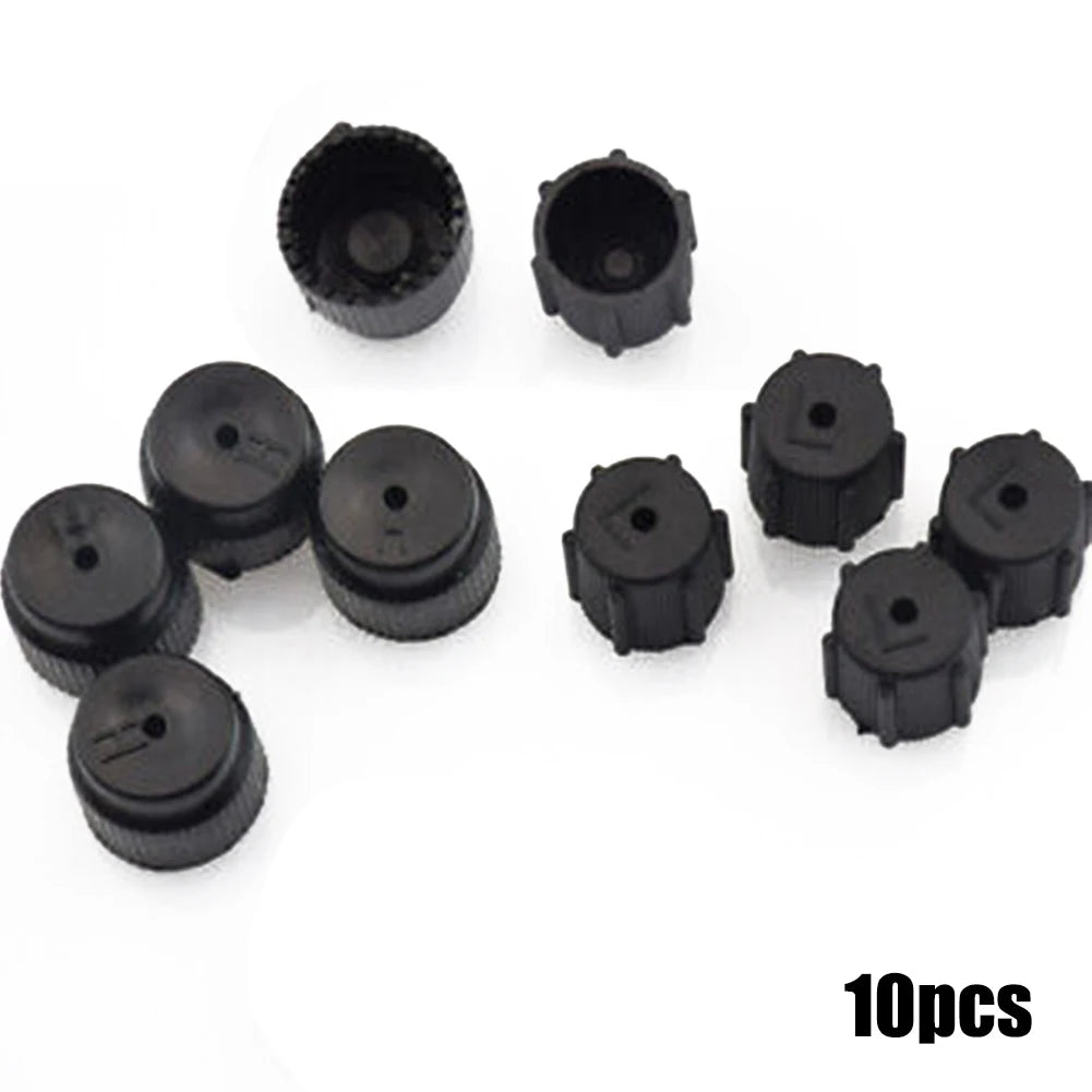 10 Pcs R134a Air Conditioning Cap Sealing Cap 5pcs Of High AC Cap 5 Pcs Of Low AC Cap 16mm Air Conditioning Accessories