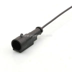 1 PIN Waterproof 1.8mm Male Rectangular Connector- Housings Receptacle Black Wiring Harness 282103-1