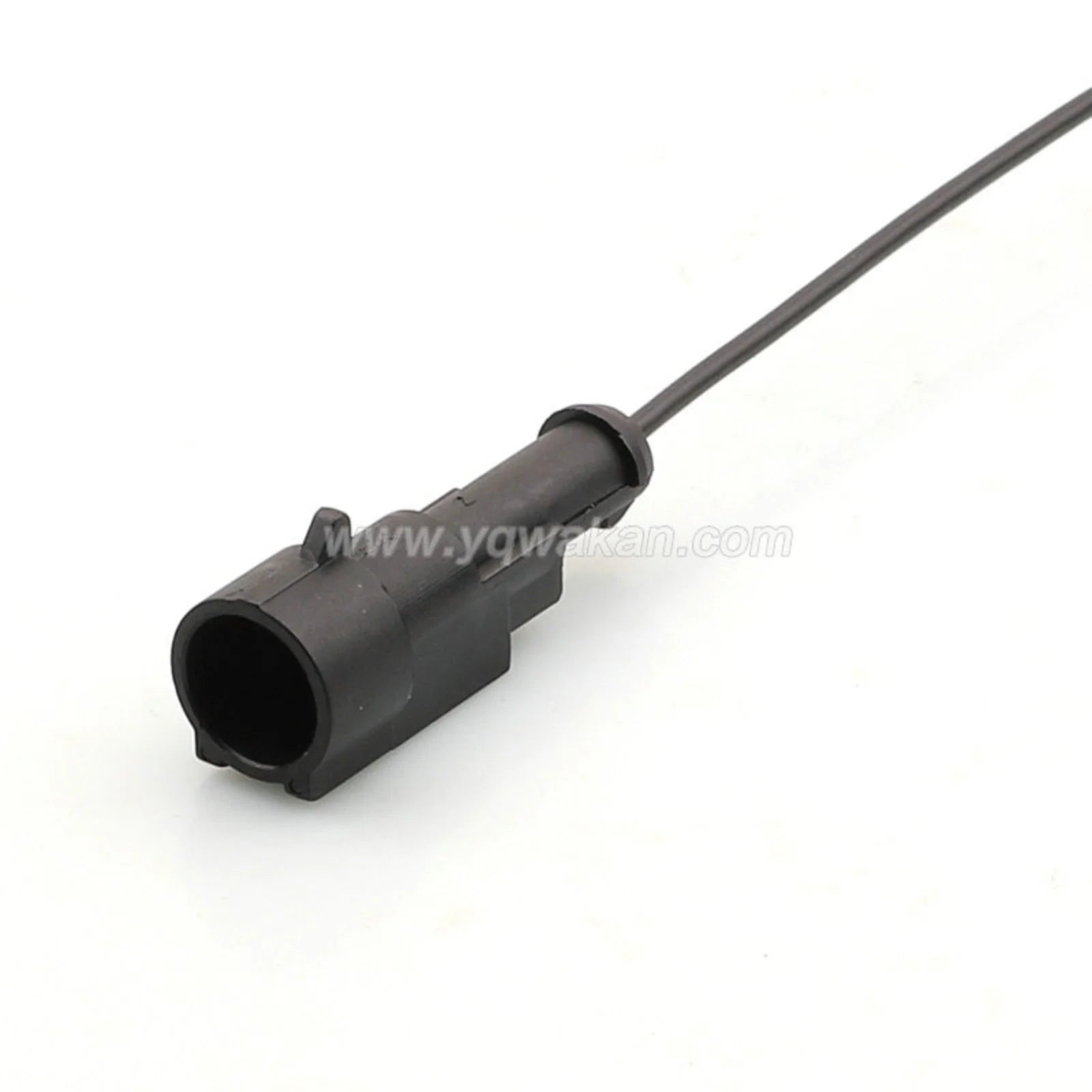 1 PIN Waterproof 1.8mm Male Rectangular Connector- Housings Receptacle Black Wiring Harness 282103-1