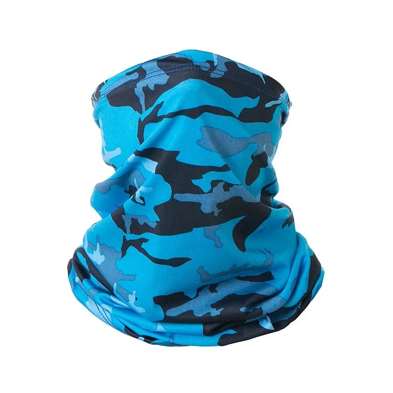 Sports Headscarves Unisex Seamless Magic Bandana For Fishing Running Cycling Windproof Neck Gaiter Face Mask With Sun Protection