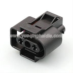 2PIN Connector Waterproof 3.5mm Series Male Female Connectors With Wires Car Wire Cable Sockets For VW 1J0973202