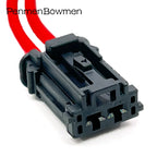 1 Set 2 Pin 2.8mm Automotive Housing Plug Plastic Wiring Harness Electrical Cable Connectors With Cable For PEUGEOT 98819-1021
