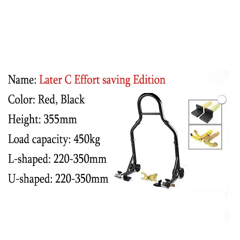 Motorcycles Repair Metal Adjustable Fork Spool Support Paddock Stand Muti-function Swing Arm Rear Wheel Sliders Lift Frame Amagi