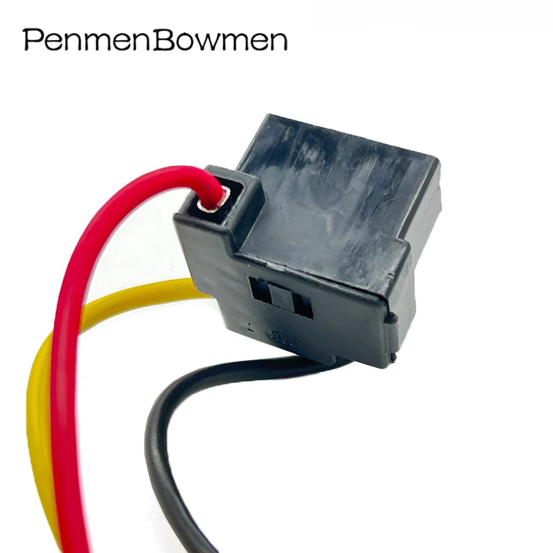 1 Set 3 Pin Car Headlight High Power Electrical Cable Connectors Female Wire Harness Plug