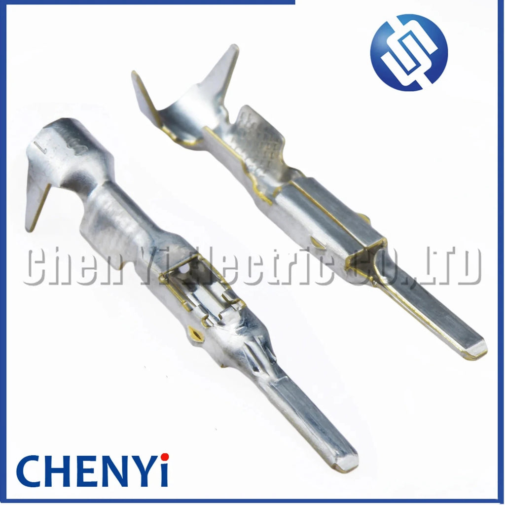 50 Pcs 1.5mm HX Series Auto Wire Loose Pin Brass Crimp Car Connector plug Terminals 8230-5307 8240-0490 8240-0491 8230-5308