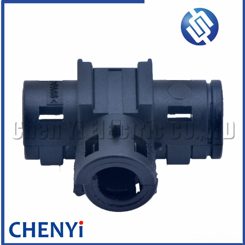 Auto waterproof wire harness connector bellows buckle manifolds T-tee ailpin Corrugated pipe clamp clasp cover 9806136 9806105