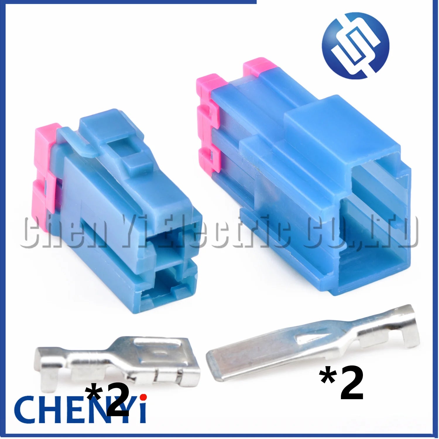 2 Pin 9.5mm Series Automotive connector fuse protector plug High Power and High Current Plug 7123-4129-90 7122-4129-900