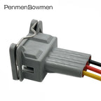 1 Set 3 Pin Car Gearbox Auto Knock Sensor Electrical Cable Connectors Female Wire Harness Plug for JAC 368215-1