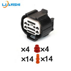 6188-5910/6188-5911 is suitable for the front and rear bumper radar probe wiring harness plug of the GAC Trumpchi BYD Ideal head