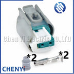 2 Pin auto waterproof connector Reverse radar temperature sensor Wire harness Plug 9-967644-1 1-965162-4 1-967078-1