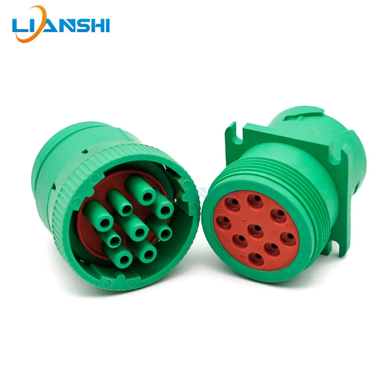 HD16-9-1939S-P080 male and female plug 9-pin automotive waterproof connector HD10-9-1939P-P080