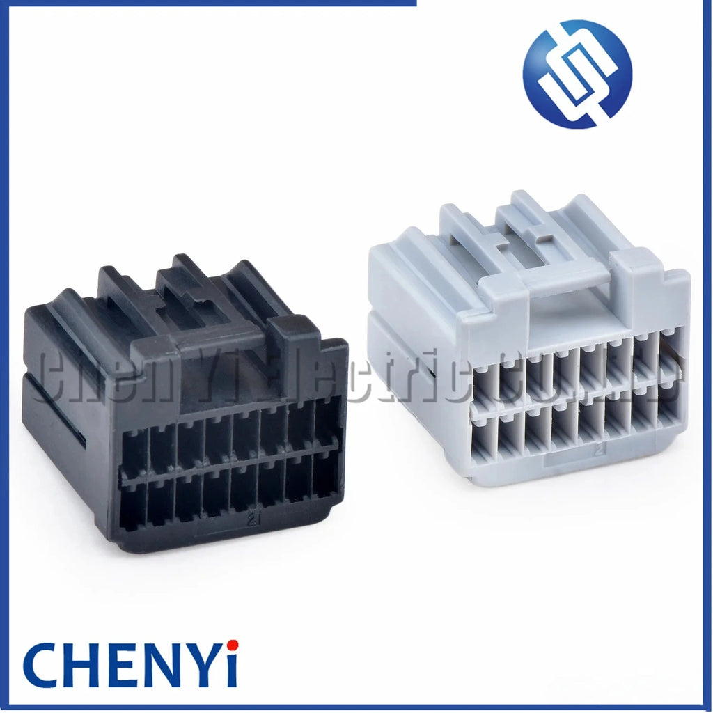 16 Pin Auto Electric Wire Cable Plug Car Unsealed Connector Socket 179054-6 35563-1615 175966-2 For Toyota Honda Nissan Ford