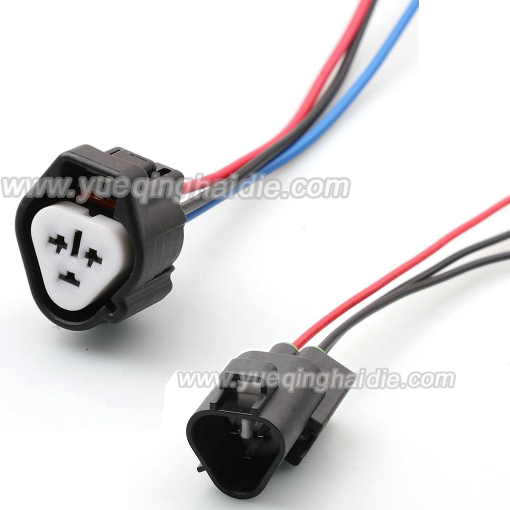 3 Pin 2.2 mm Waterproof Male Female Connectors For Toyota Camry Corolla Honda Accord Fit Civic Ignition Coil 6188-0099 6189-0202