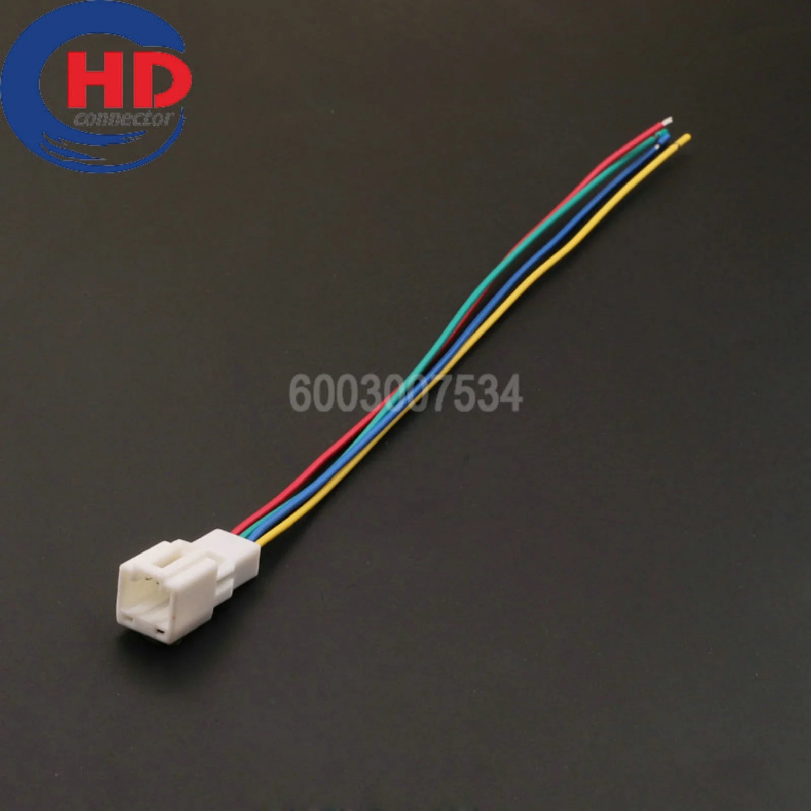 4 Pin Unsealed 0.6mm Male Connector Car Rearview Mirror Socket Wiring Harness Housing Cable Socket 3A04MW 6098-1116