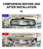 Wide Angle Convex Universal Anti Glare Rearview Mirror Car Interior Baby Seat Watch Sun Visor Safety Goggle Amagi