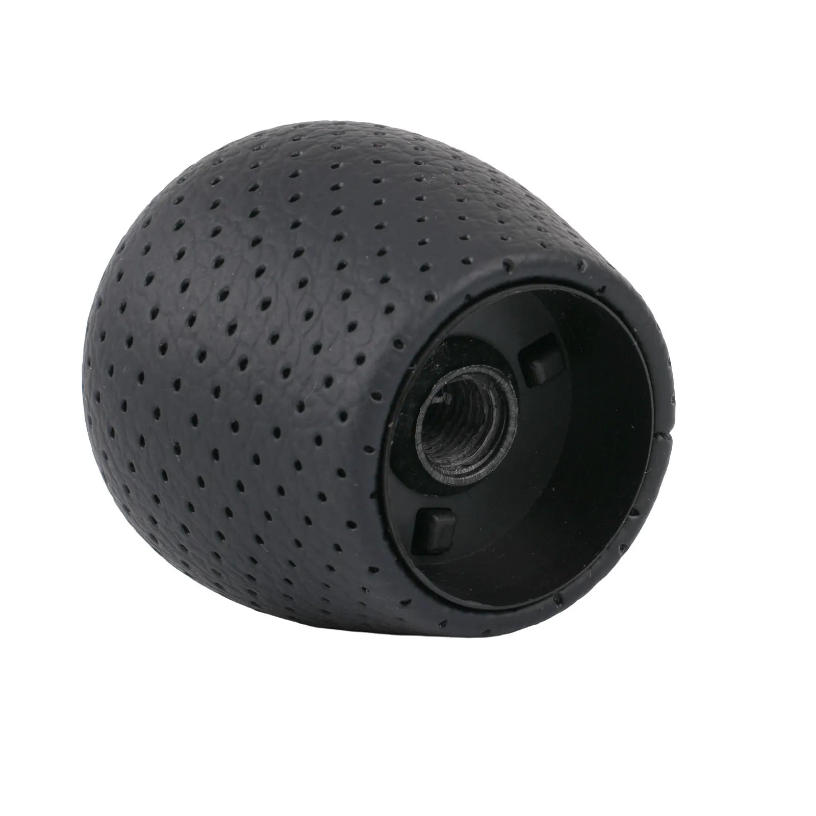 Perforated Leather Gear Knob Chrome 6-Speed For Hyundai I30 IX35 Car Gear Shift Knob Lever Shifter Stick Handball