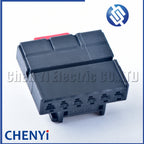 6 Pin Female Auto Rear Lamp Plug Wiring Harness Seat Height Adjuster Connector 1S0972706 1S0 972 706