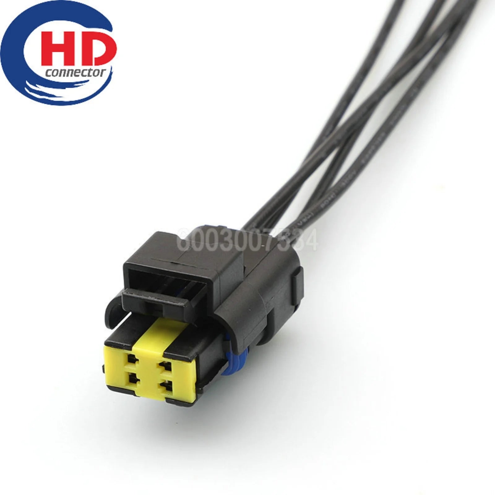 4 Pin 15369055 Automotive Daytime Running Light Headlight Fog Light Harness Connector Water Temperature Sensor for Cadillac