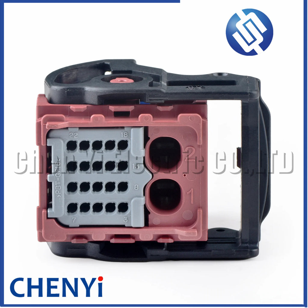 22 Pin Auto waterproof connector ECU Computer board harness plug 64326-1001 98835 18191 64326-1002 For Peugeot Citroen Renault