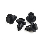 100Pcs Plastic Nylon Rivet Fastener Bumper Clip Retainer Screw Fender For Honda Car Front And Rear Bumper Fasteners