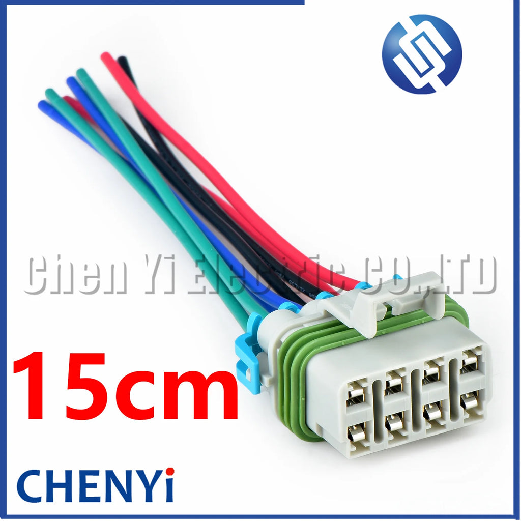 8 Pin Automotive waterproof connector Automotive fuel pump assembly harness plug 12176335 For Buick Opel Chevrolet