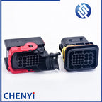 22 Pin ECU Connector Black Waterproof Plug 1-1823449-1 1-1823661-1 1-1823440-3 1-1823441-3 1355233-3 1823442-1 With Pins or lid