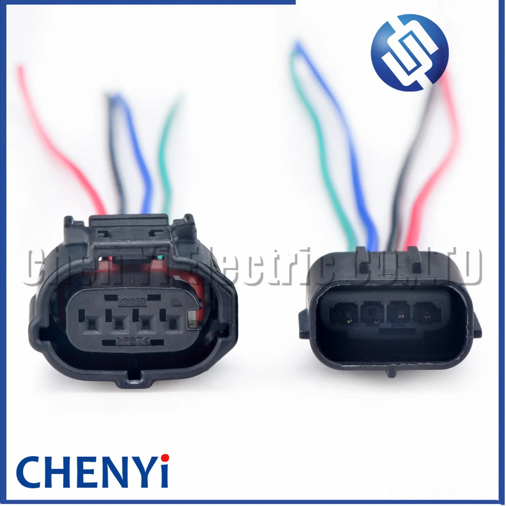 4 Pin Auto waterproof connector TS Series MAF Sensor Connector Air Flow Meter Plug pigtail 6189-7401 For Toyota