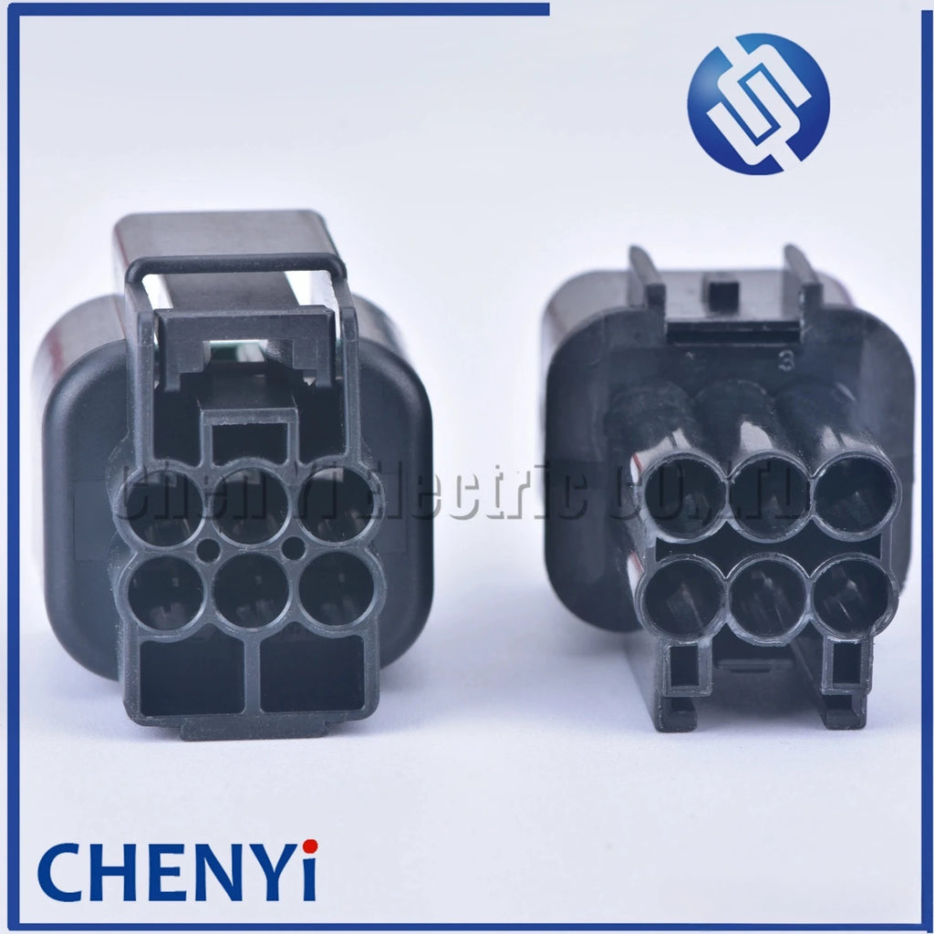 6 Pin 090 Oxygen Sensor Automotive Waterproof Connector Headlamp Fog Lamp Plug PB625-06027 PB621-06020 For Hyundai Kia