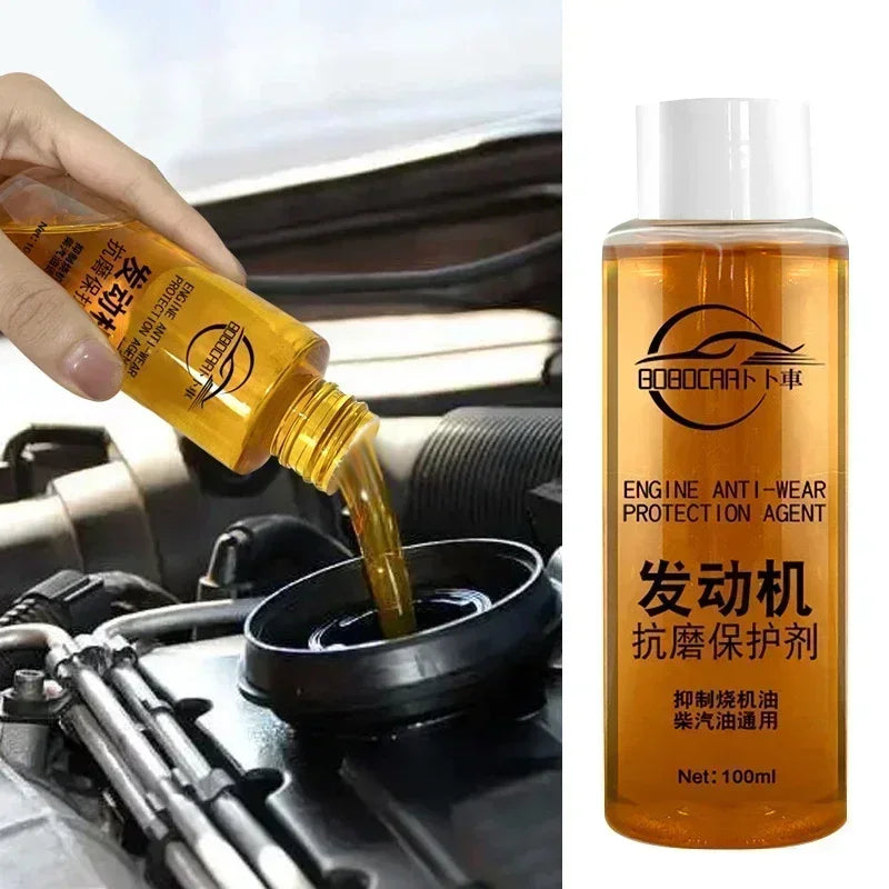 100ml Engine Anti-wear Agent Protective Engine Oil Car Reduction Fine Eliminator Jitter Additive Noise Additive Mainten Amagi