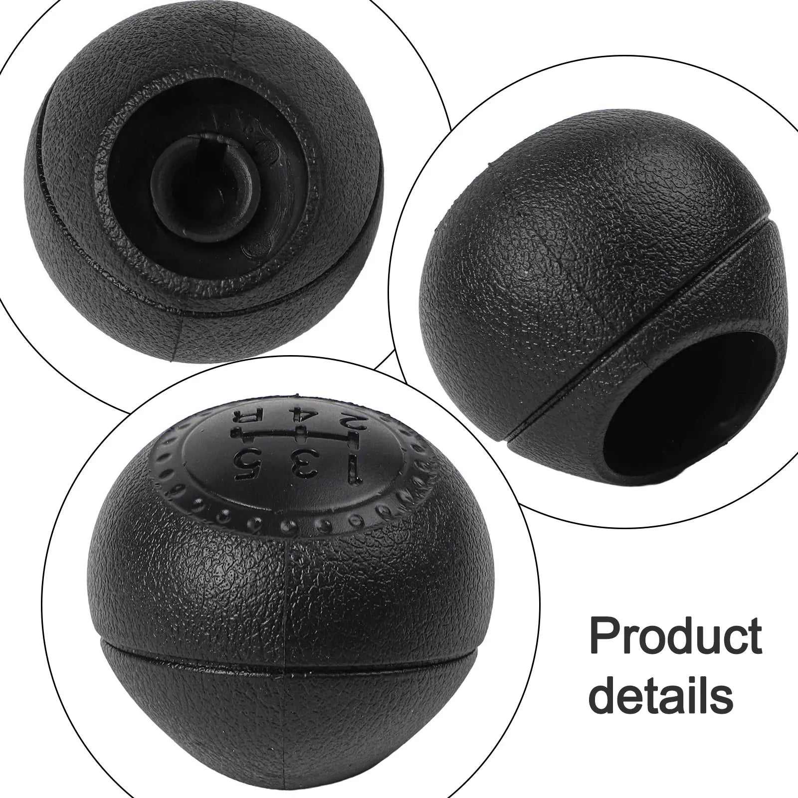 1 Pcs 5 Speed Gear Knob With Return Spring For Fiat For Punto 188 1999-2012 Black Gear Shift Knob Easy Install Car Accessories