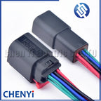 8 Pin Auto waterproof Connector Parking Sensor ACC Module Air Flow Meter Wire harness plug 1411001-1 For Ford Carnival Sharpe