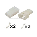 2PIN Automotive Connector Unsealed 2.3mm Series Male Female Connectors  For KTM Motorcycle 03-09-2022 03-09-1022