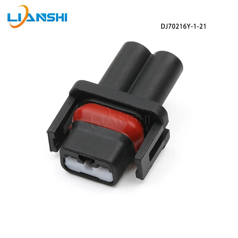 Suitable for Mercedes-Benz and BMW solenoid valve/air conditioning solenoid valve 2-hole plug wire harness connector 7223-6527-3