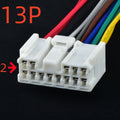 13 Pin Automotive Connectors mid amplifier Wire harness plug 7283-1730 1300-4682 90980-...