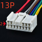 13 Pin Automotive Connectors mid amplifier Wire harness plug 7283-1730 1300-4682 90980-...