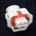 white 2 Pin female 2.8mm series Automotive waterproof connector Fuel injector plug 1928403878 With  pins