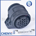 16 Pin gearbox electromechanical valve body plug 0AM 0BH 7speed dual-clutch gearbox ECU Connector 3D0973993 09430010 DQ500