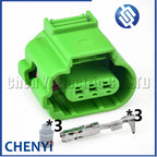 3 Pin Car Air Conditioner Pressure Switch Connector Knock Sensor Crankshaft camshaft position sensor plug 8K0973703 8K0 973 703